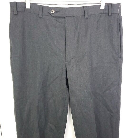 Brooks Brothers Pants Mens 35 346 Wool Career Madison Fit Professional Business - Picture 2 of 9